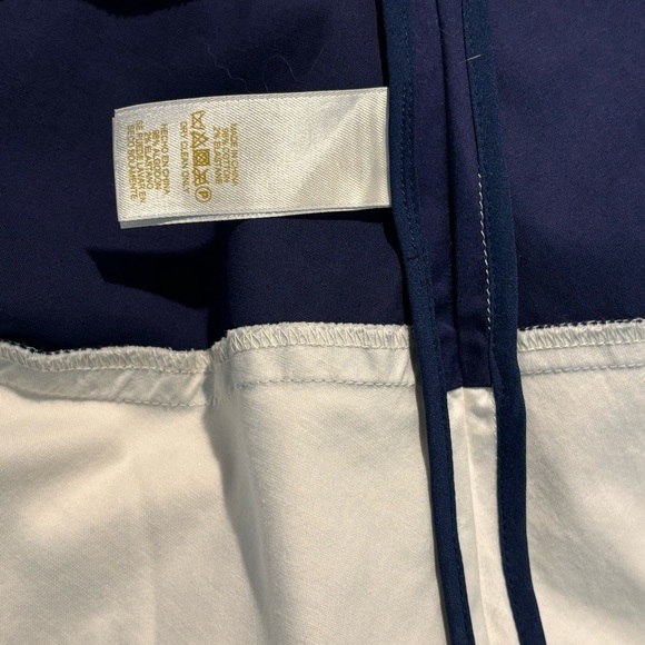 KATE SPADE Sz M (2A) Flare Jersey Knit Flirty Nautical Over the Knee Dress - Picture 9 of 11